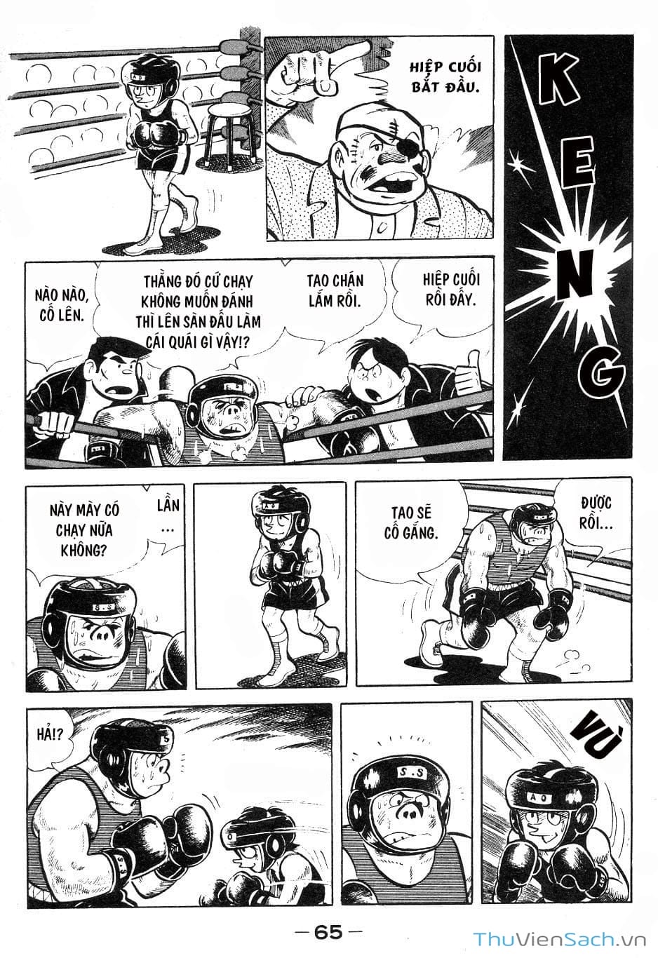 Truyện Tranh Thiết Quyền Lãng Tử - Ashita No Joe trang 5