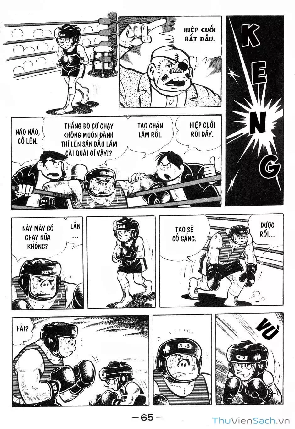 Truyện Tranh Thiết Quyền Lãng Tử - Ashita No Joe trang 5