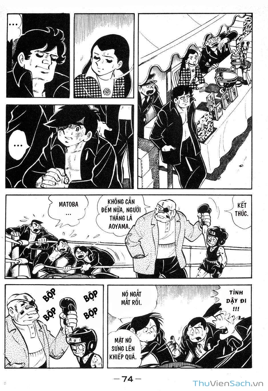 Truyện Tranh Thiết Quyền Lãng Tử - Ashita No Joe trang 5