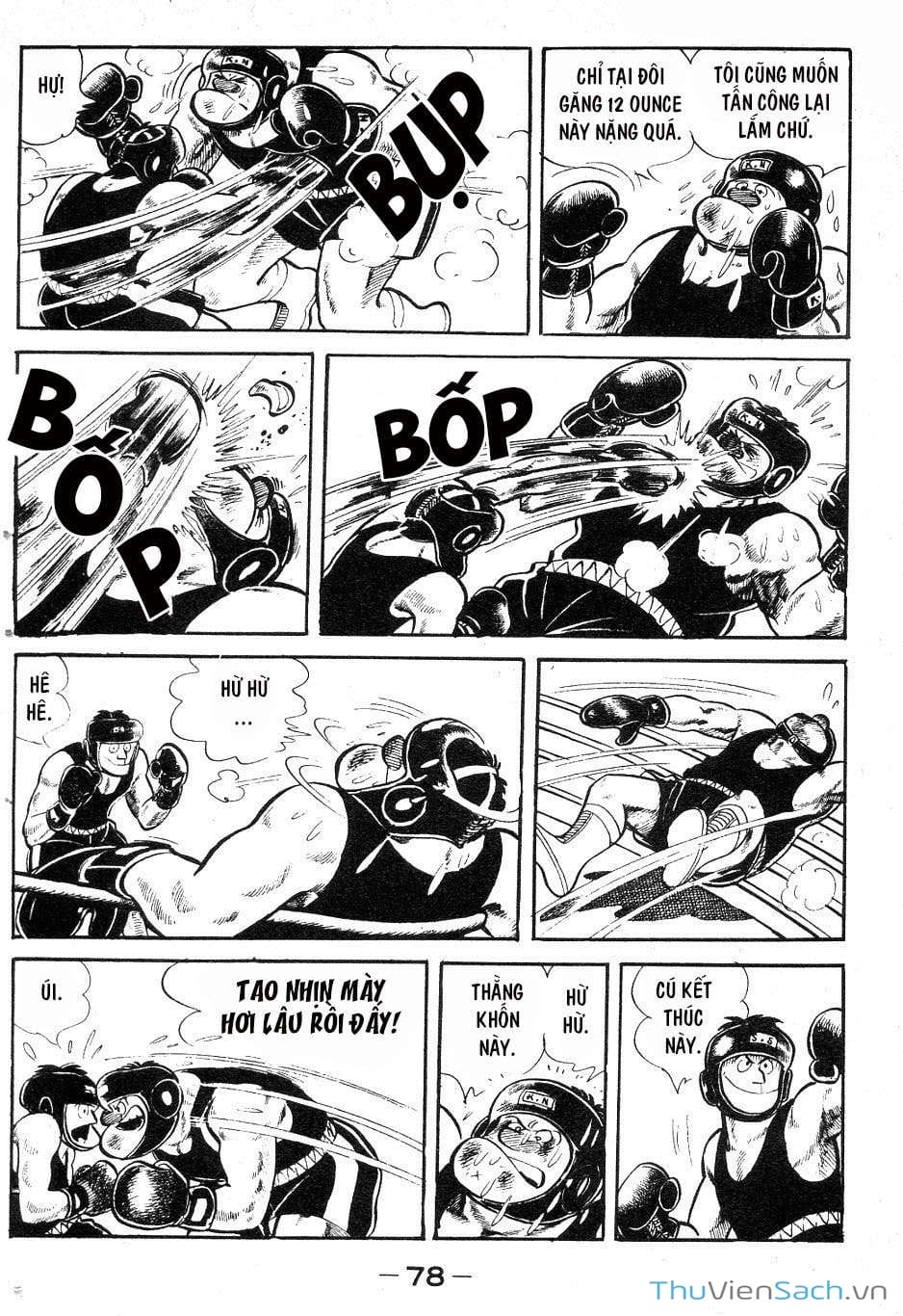 Truyện Tranh Thiết Quyền Lãng Tử - Ashita No Joe trang 5