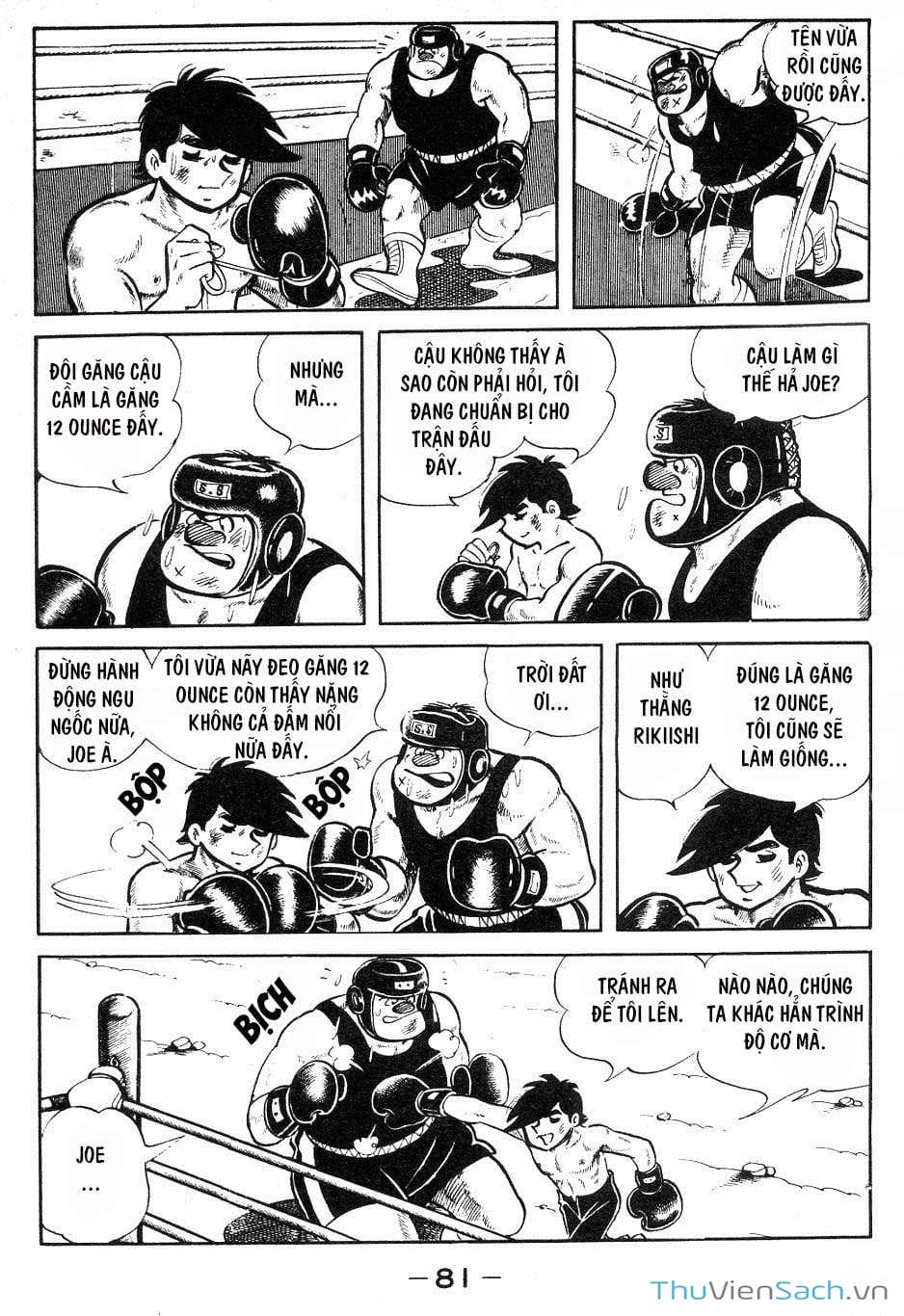 Truyện Tranh Thiết Quyền Lãng Tử - Ashita No Joe trang 5