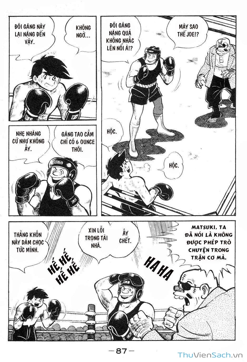 Truyện Tranh Thiết Quyền Lãng Tử - Ashita No Joe trang 5