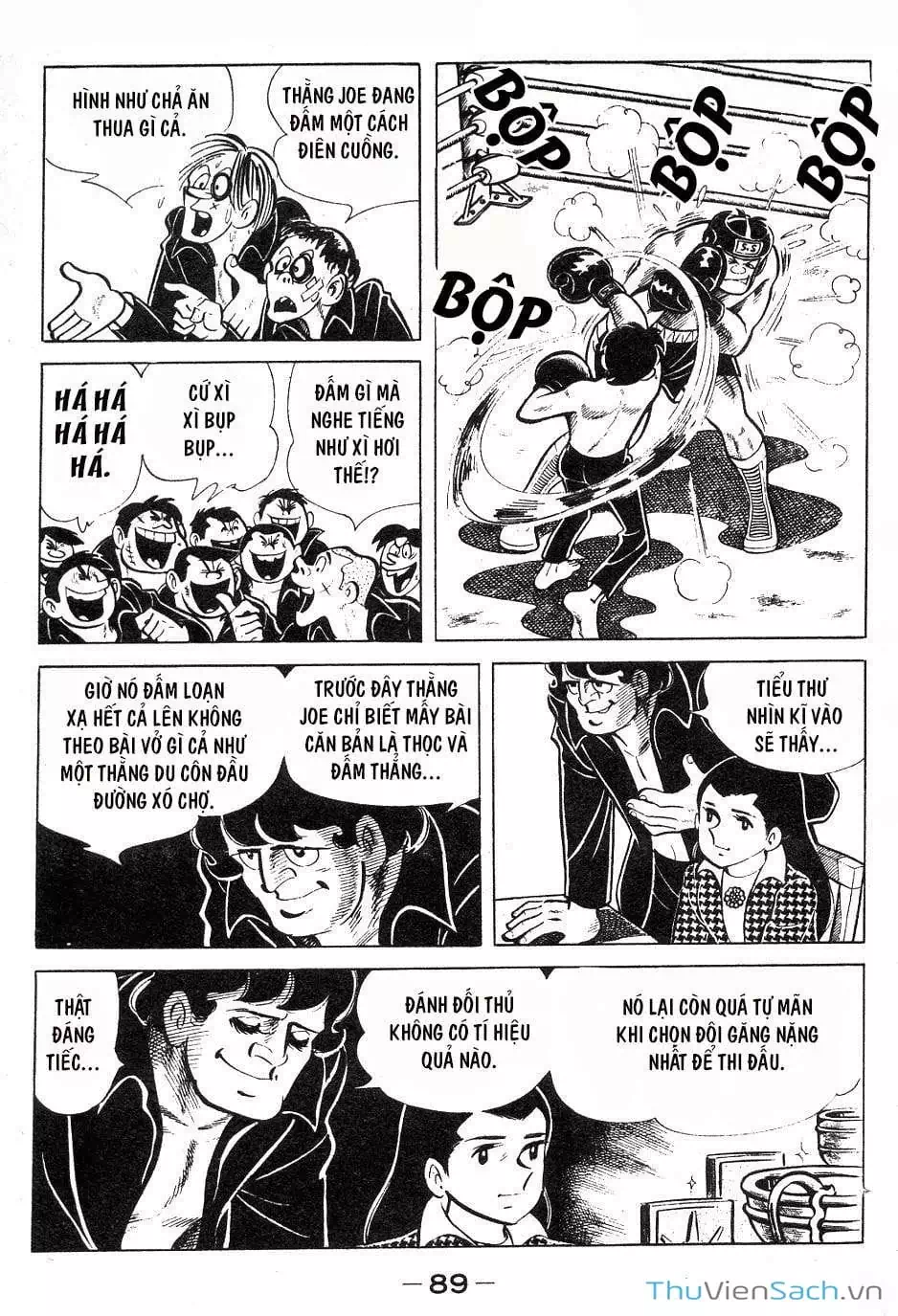 Truyện Tranh Thiết Quyền Lãng Tử - Ashita No Joe trang 5