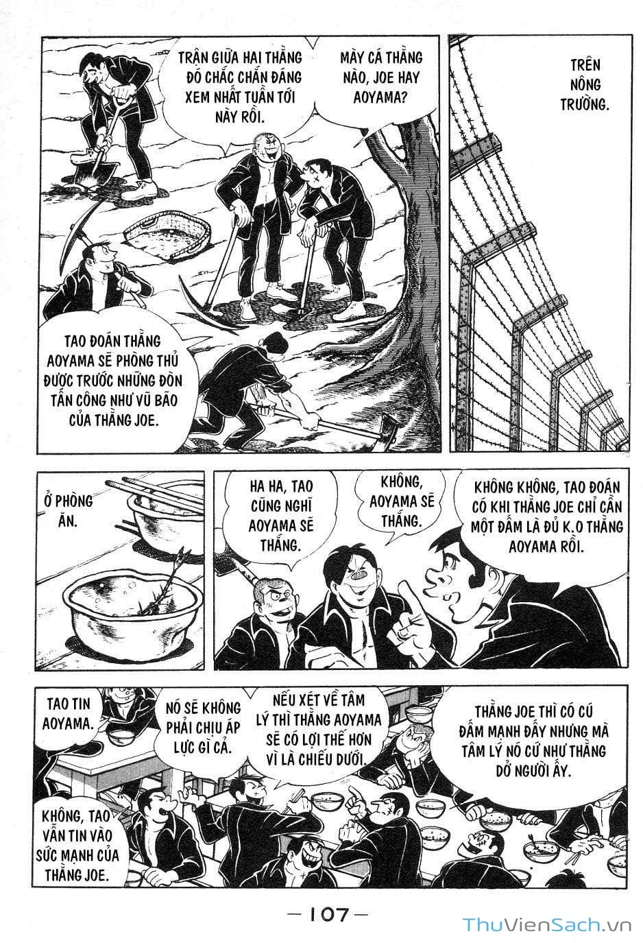 Truyện Tranh Thiết Quyền Lãng Tử - Ashita No Joe trang 5