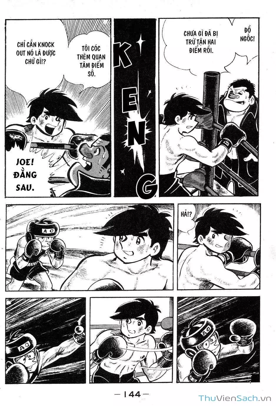 Truyện Tranh Thiết Quyền Lãng Tử - Ashita No Joe trang 5