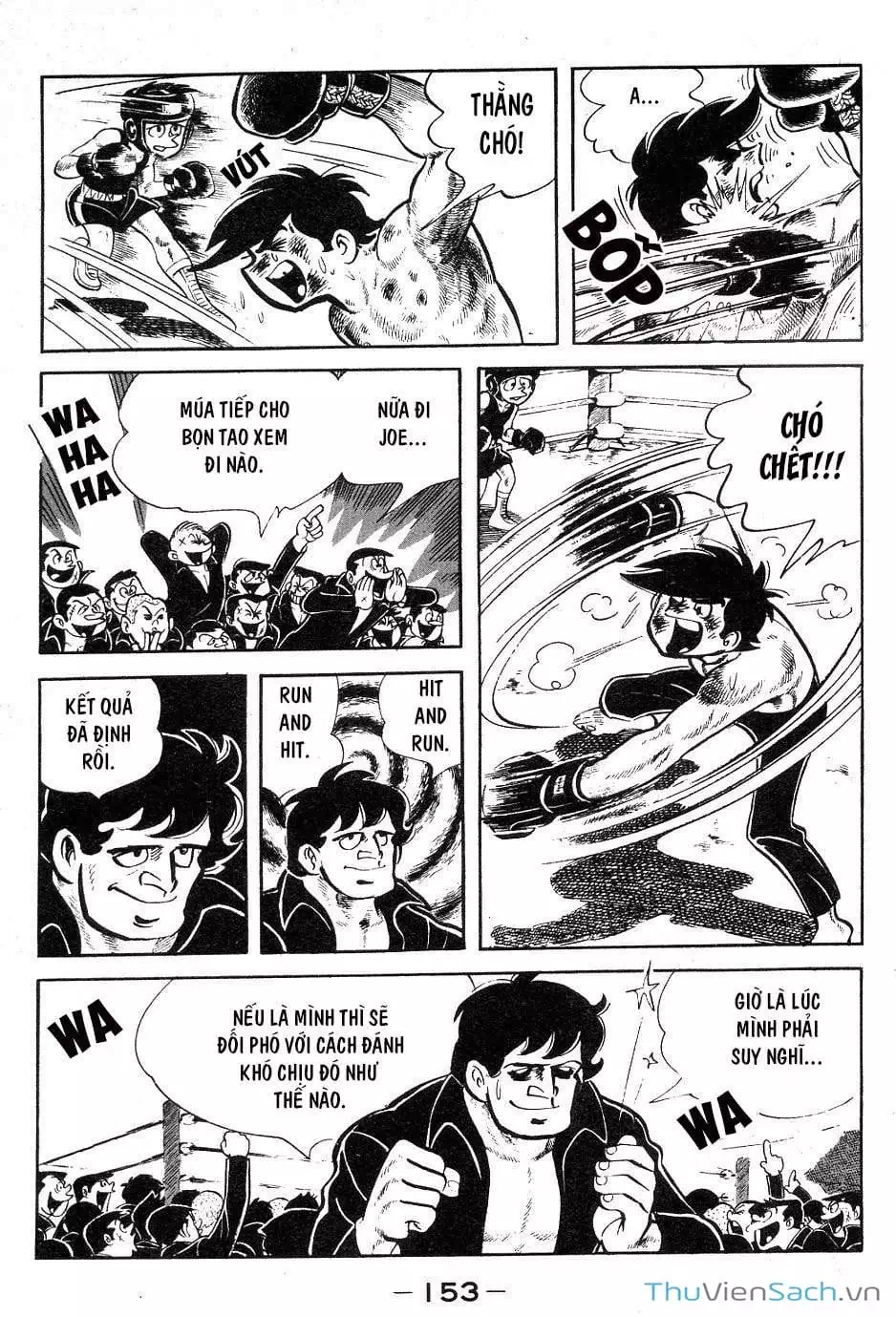 Truyện Tranh Thiết Quyền Lãng Tử - Ashita No Joe trang 5