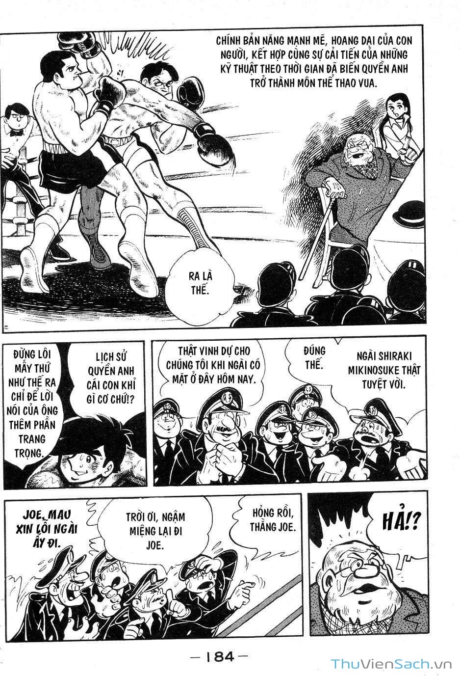 Truyện Tranh Thiết Quyền Lãng Tử - Ashita No Joe trang 5