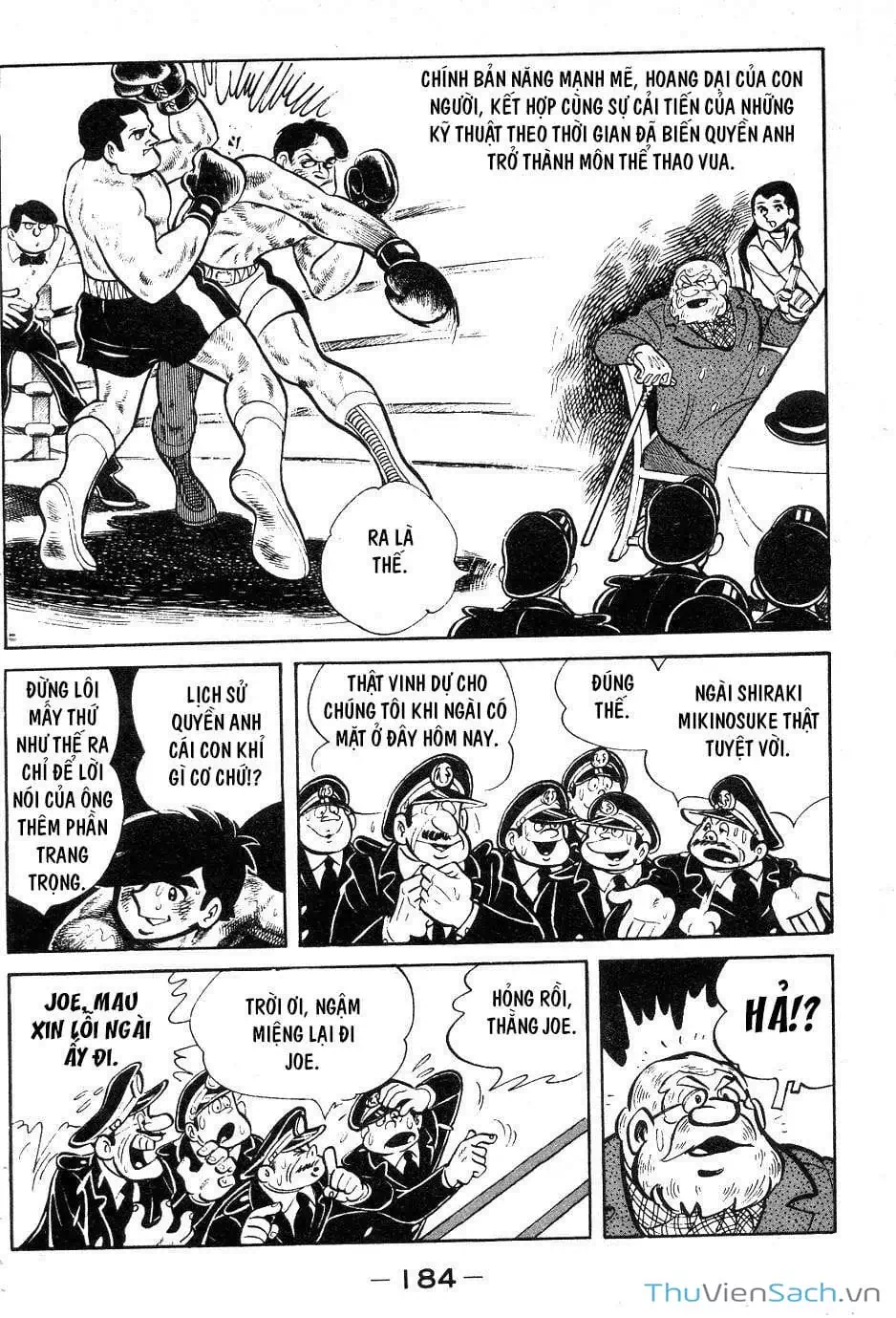 Truyện Tranh Thiết Quyền Lãng Tử - Ashita No Joe trang 5