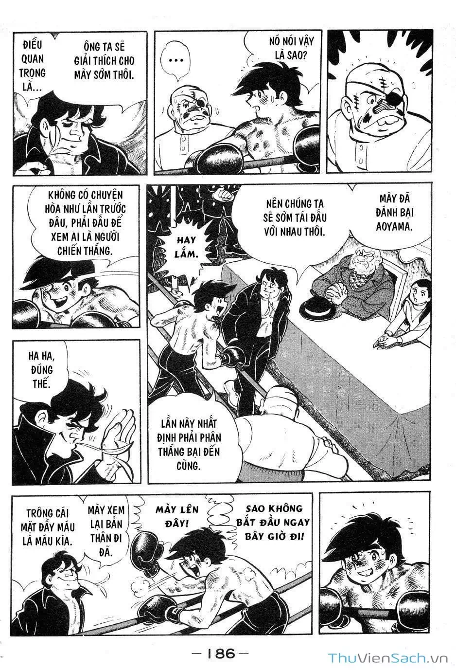 Truyện Tranh Thiết Quyền Lãng Tử - Ashita No Joe trang 5