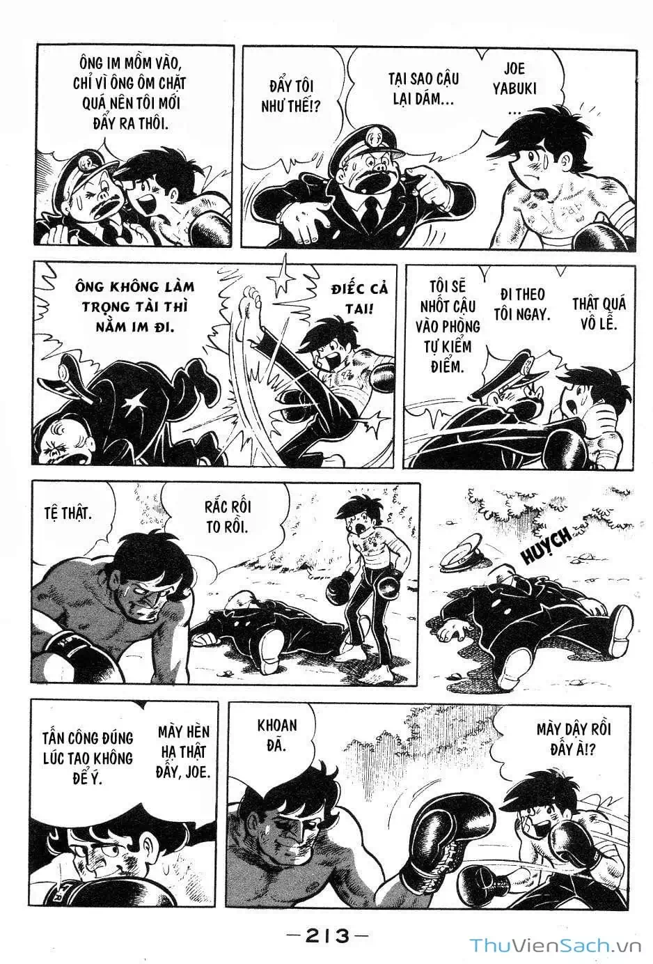 Truyện Tranh Thiết Quyền Lãng Tử - Ashita No Joe trang 5