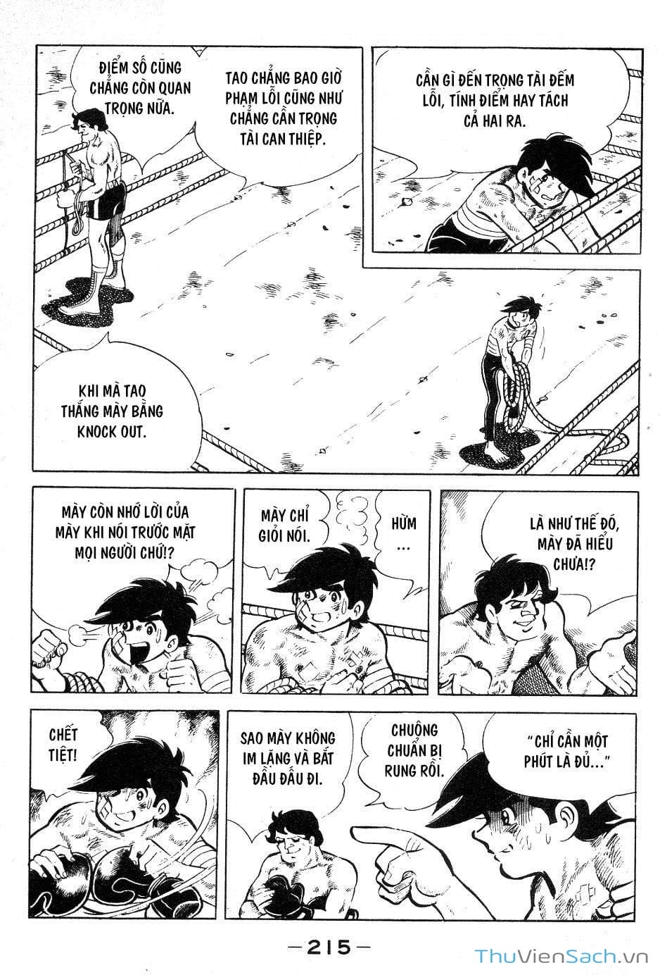 Truyện Tranh Thiết Quyền Lãng Tử - Ashita No Joe trang 5