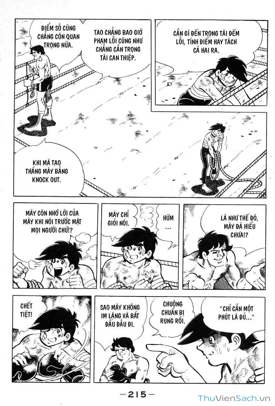 Truyện Tranh Thiết Quyền Lãng Tử - Ashita No Joe trang 5