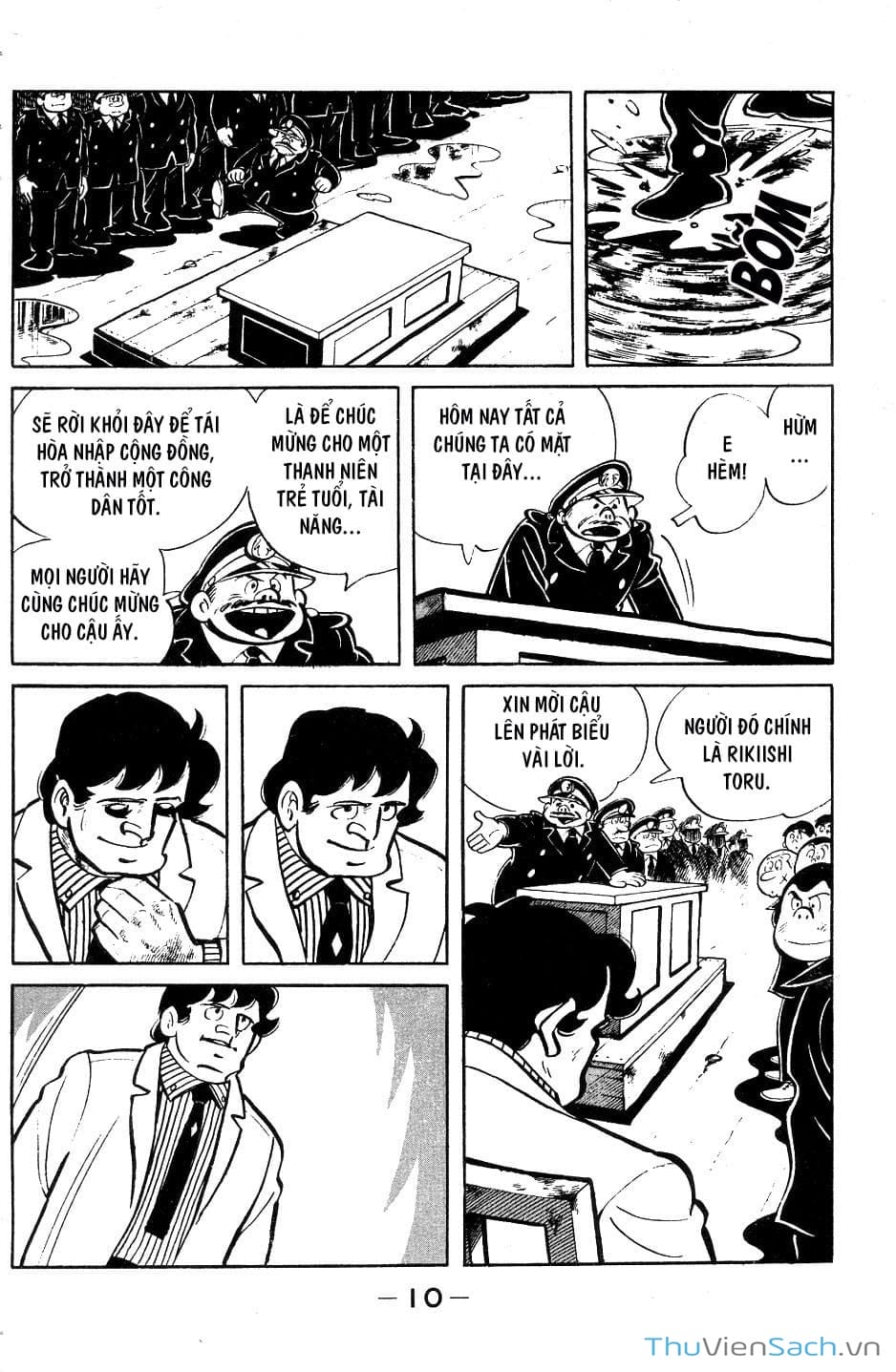 Truyện Tranh Thiết Quyền Lãng Tử - Ashita No Joe trang 5