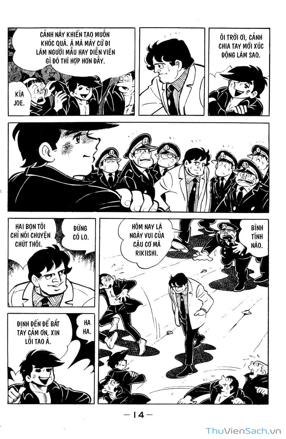 Truyện Tranh Thiết Quyền Lãng Tử - Ashita No Joe trang 5