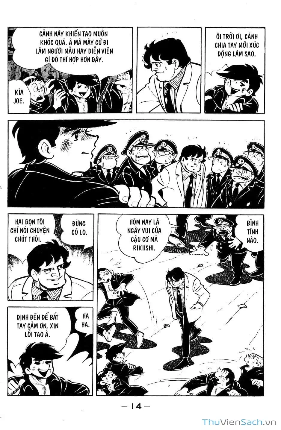 Truyện Tranh Thiết Quyền Lãng Tử - Ashita No Joe trang 5