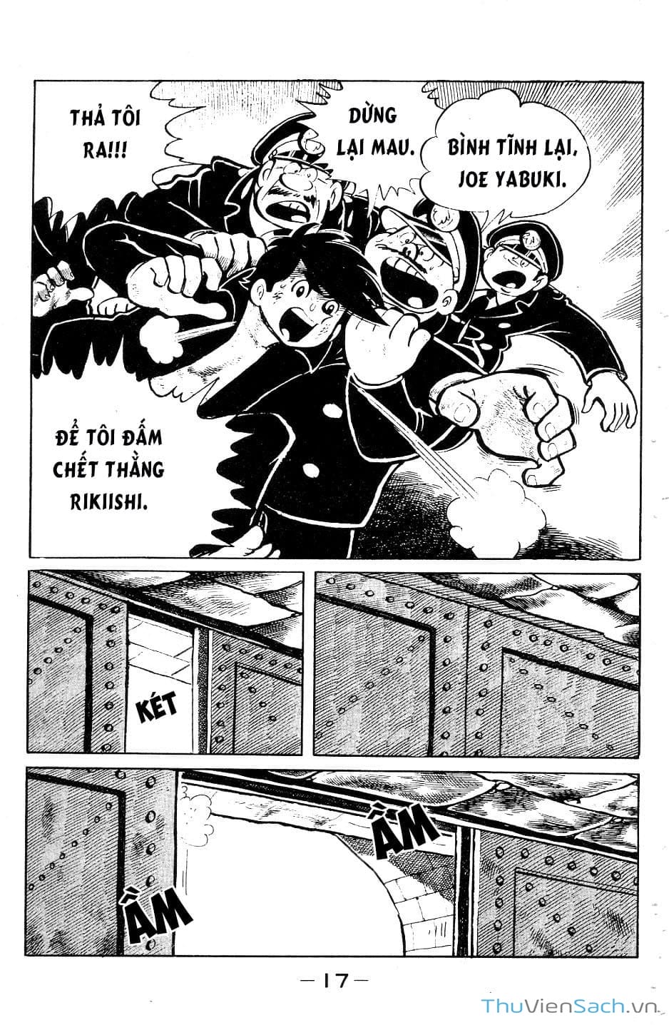 Truyện Tranh Thiết Quyền Lãng Tử - Ashita No Joe trang 5