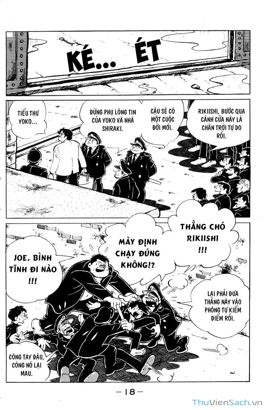 Truyện Tranh Thiết Quyền Lãng Tử - Ashita No Joe trang 5