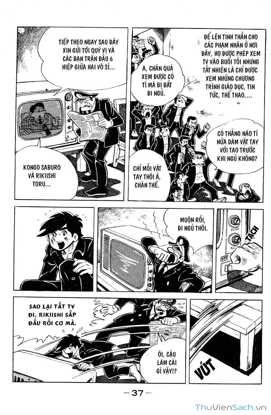 Truyện Tranh Thiết Quyền Lãng Tử - Ashita No Joe trang 5