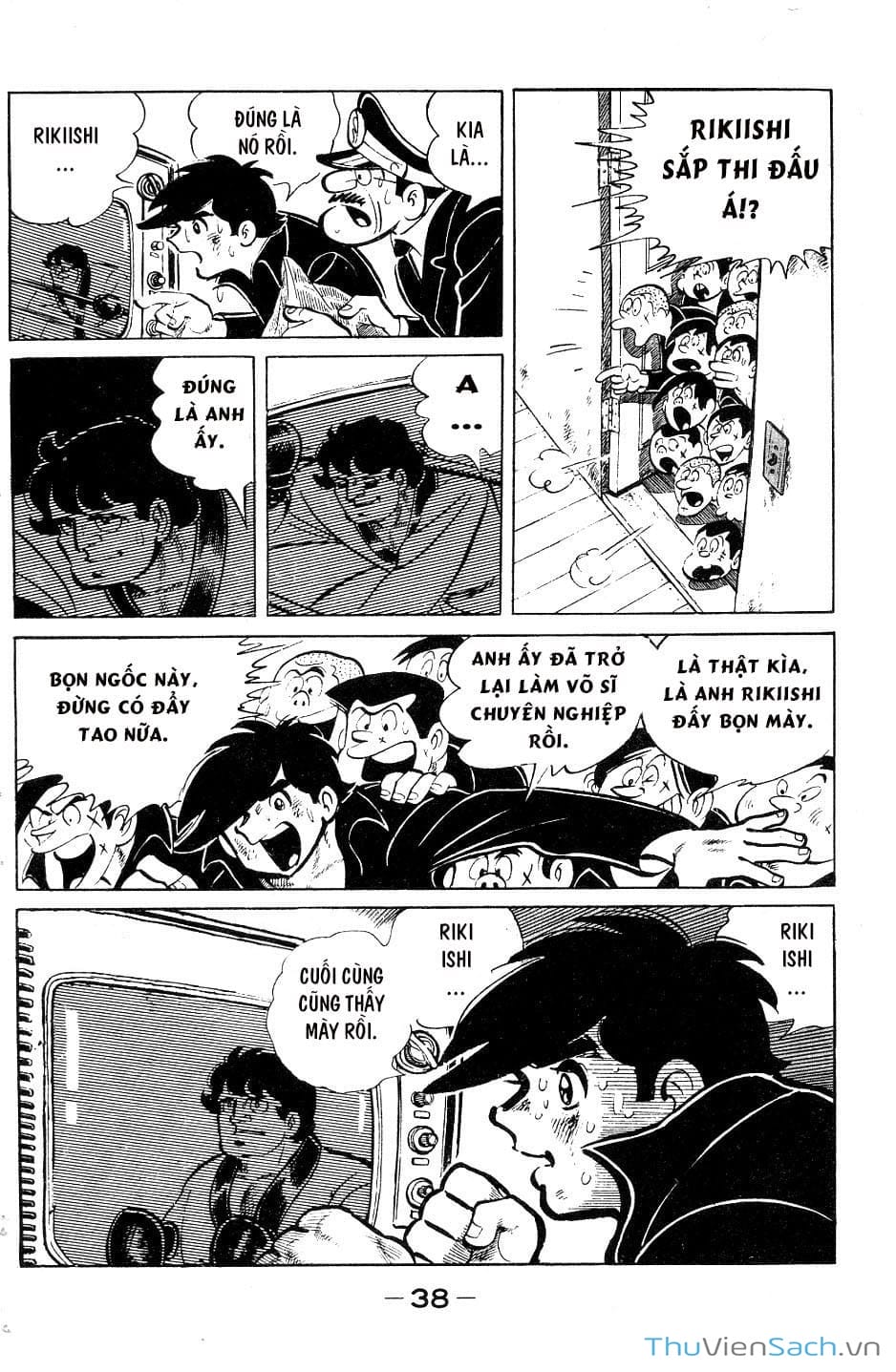 Truyện Tranh Thiết Quyền Lãng Tử - Ashita No Joe trang 5