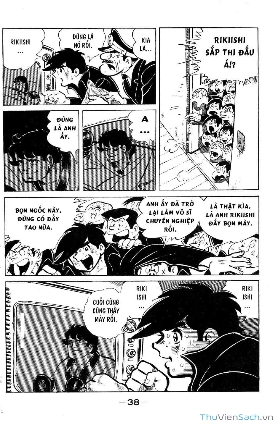 Truyện Tranh Thiết Quyền Lãng Tử - Ashita No Joe trang 5