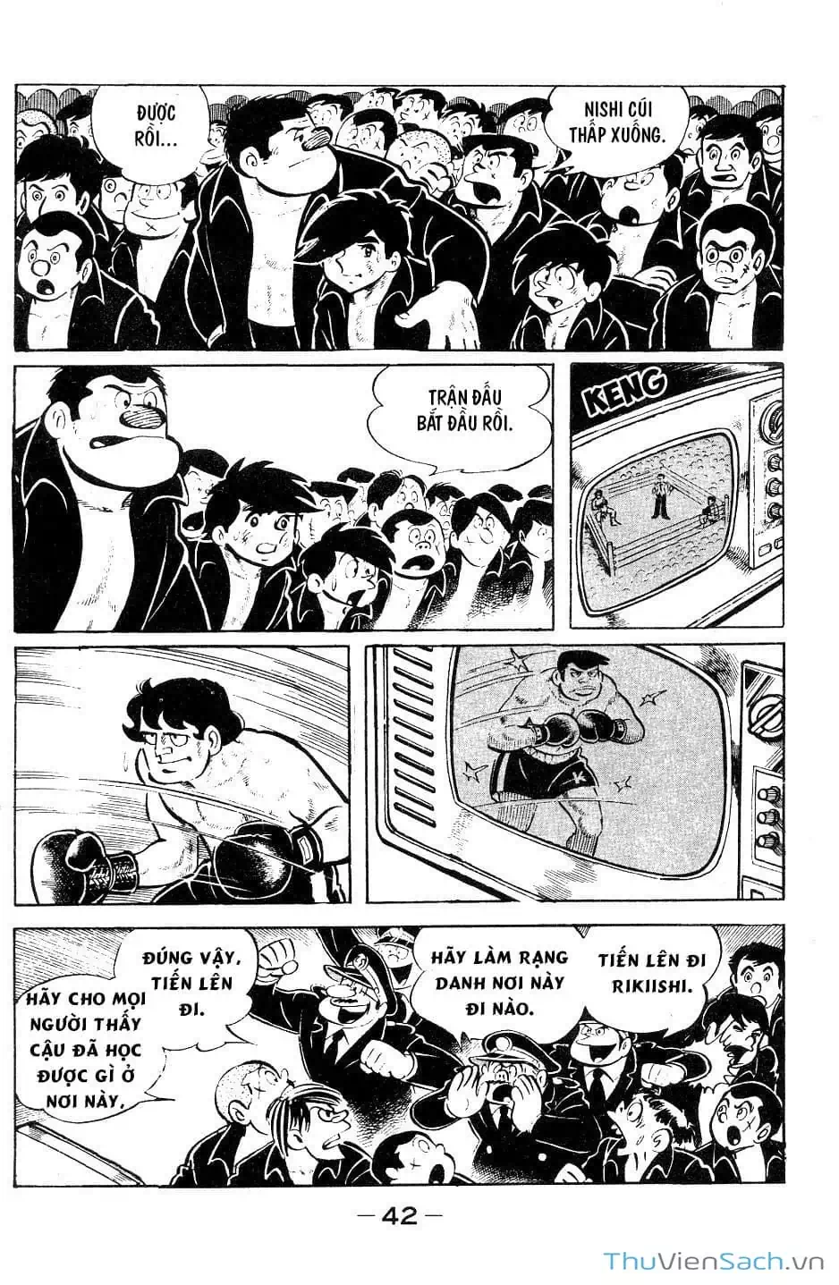 Truyện Tranh Thiết Quyền Lãng Tử - Ashita No Joe trang 5