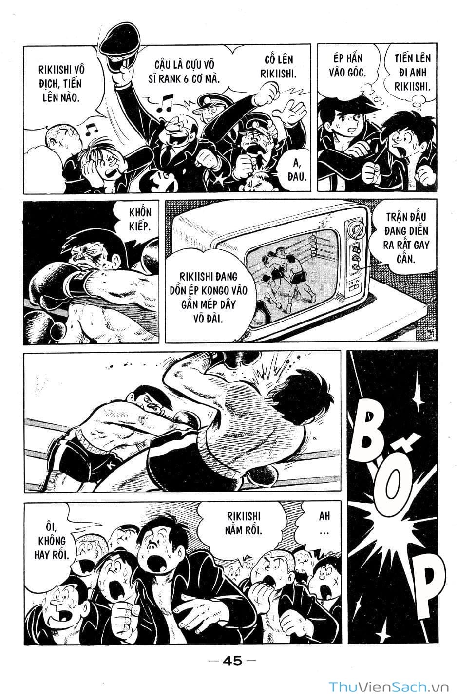 Truyện Tranh Thiết Quyền Lãng Tử - Ashita No Joe trang 5