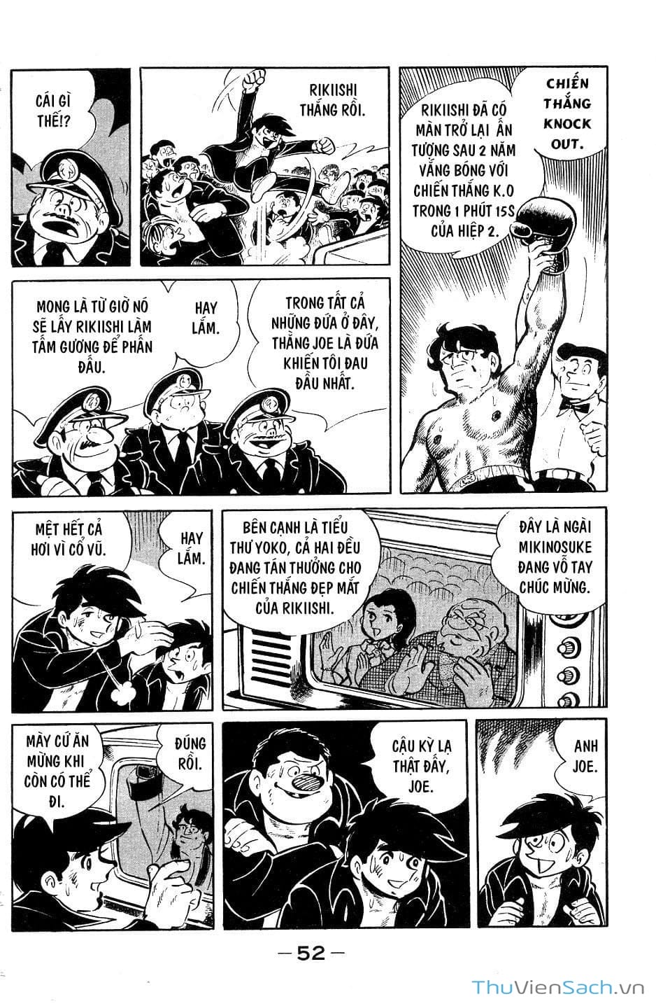 Truyện Tranh Thiết Quyền Lãng Tử - Ashita No Joe trang 5