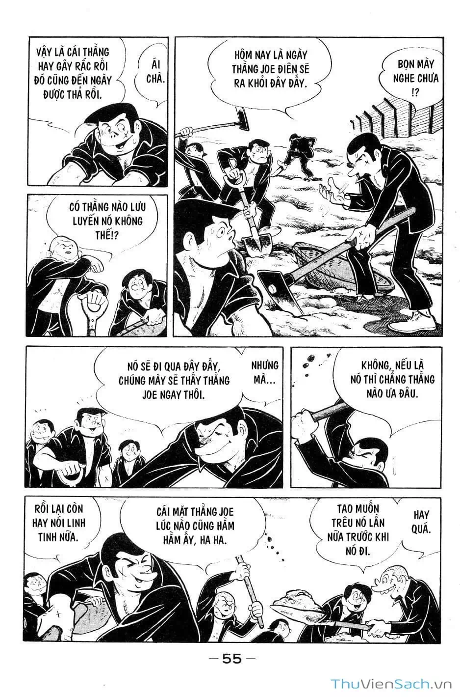 Truyện Tranh Thiết Quyền Lãng Tử - Ashita No Joe trang 5