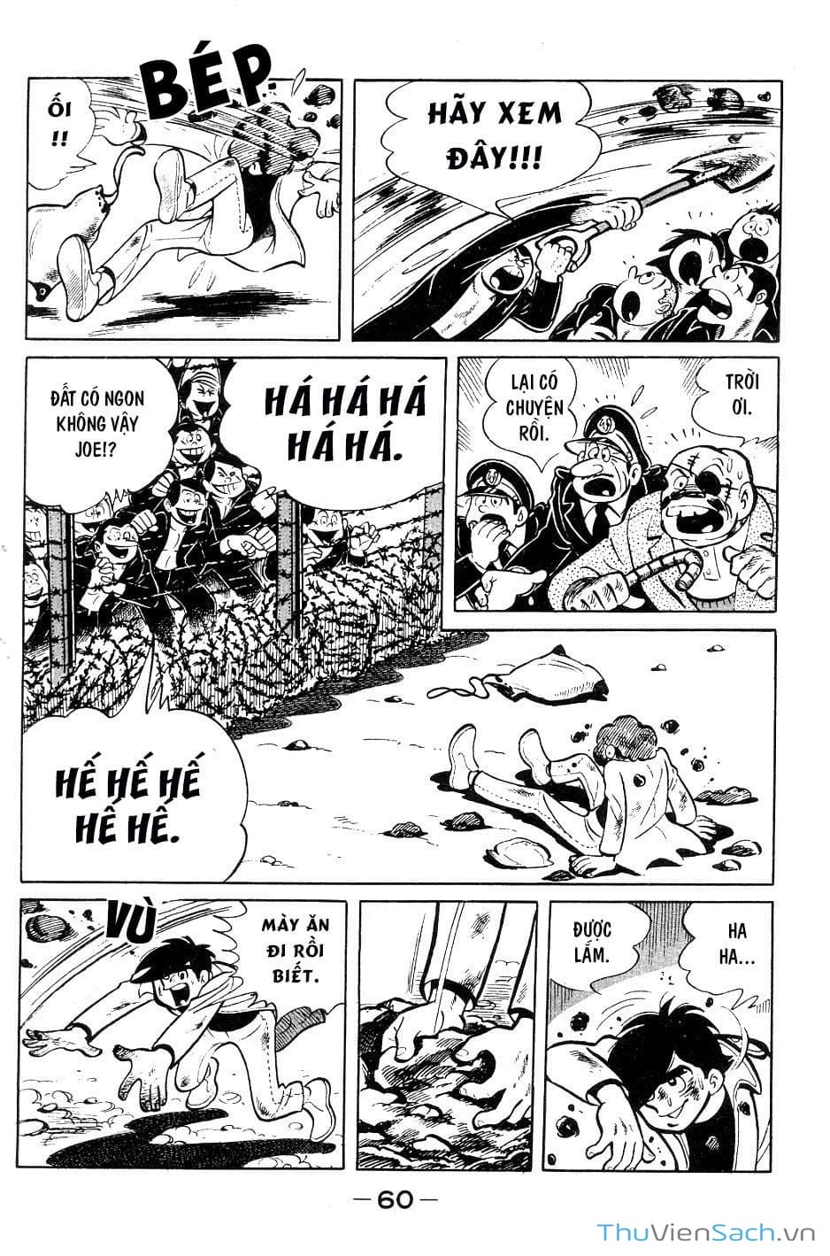 Truyện Tranh Thiết Quyền Lãng Tử - Ashita No Joe trang 5