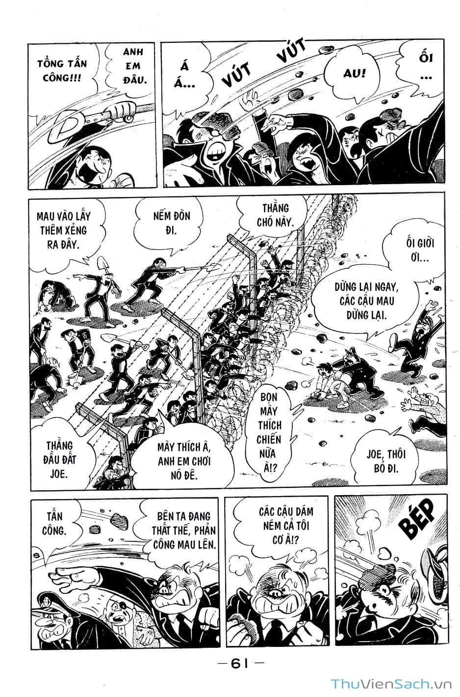 Truyện Tranh Thiết Quyền Lãng Tử - Ashita No Joe trang 5