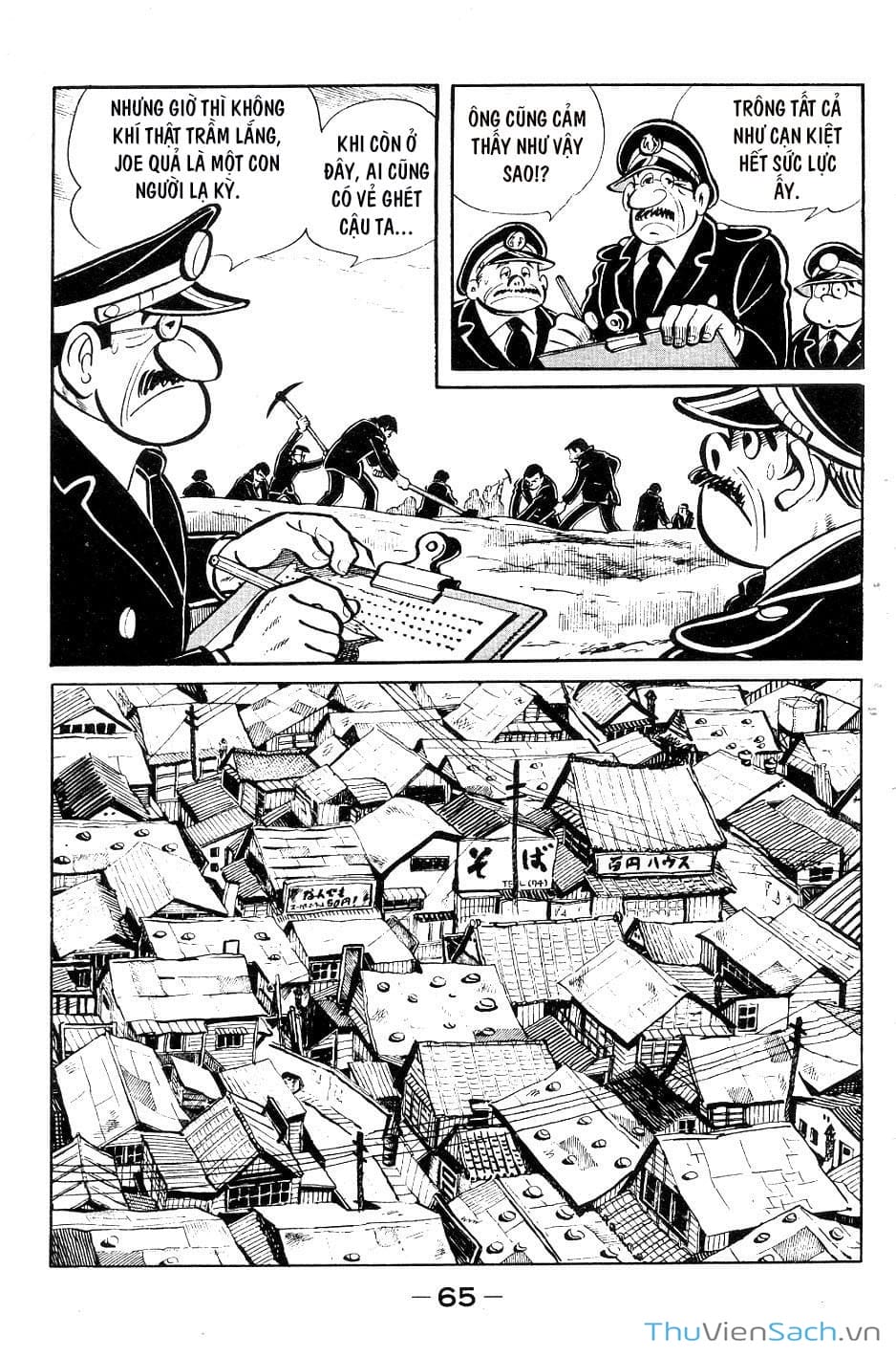 Truyện Tranh Thiết Quyền Lãng Tử - Ashita No Joe trang 5