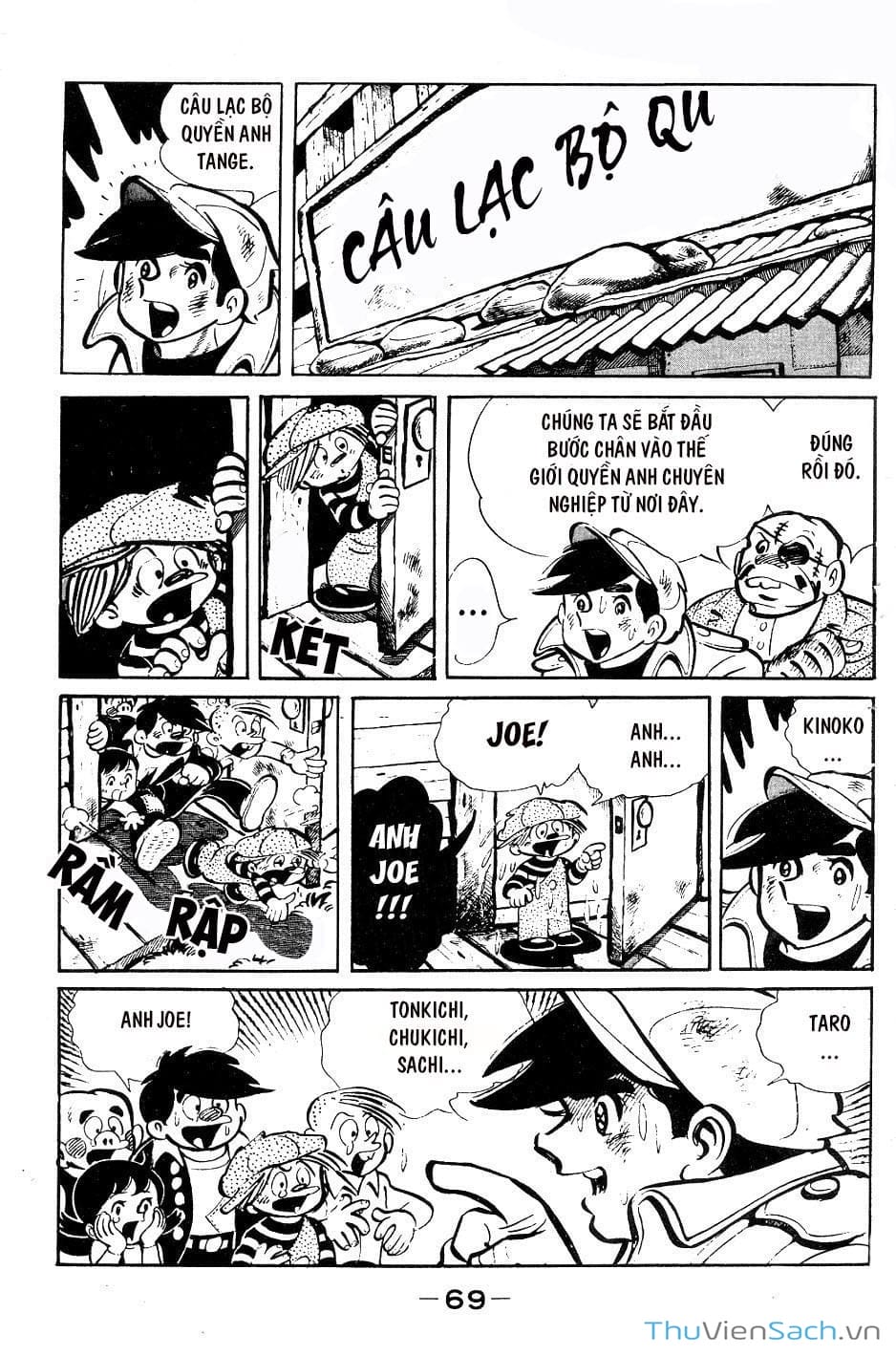 Truyện Tranh Thiết Quyền Lãng Tử - Ashita No Joe trang 5