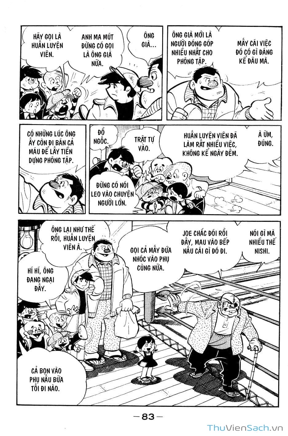 Truyện Tranh Thiết Quyền Lãng Tử - Ashita No Joe trang 5