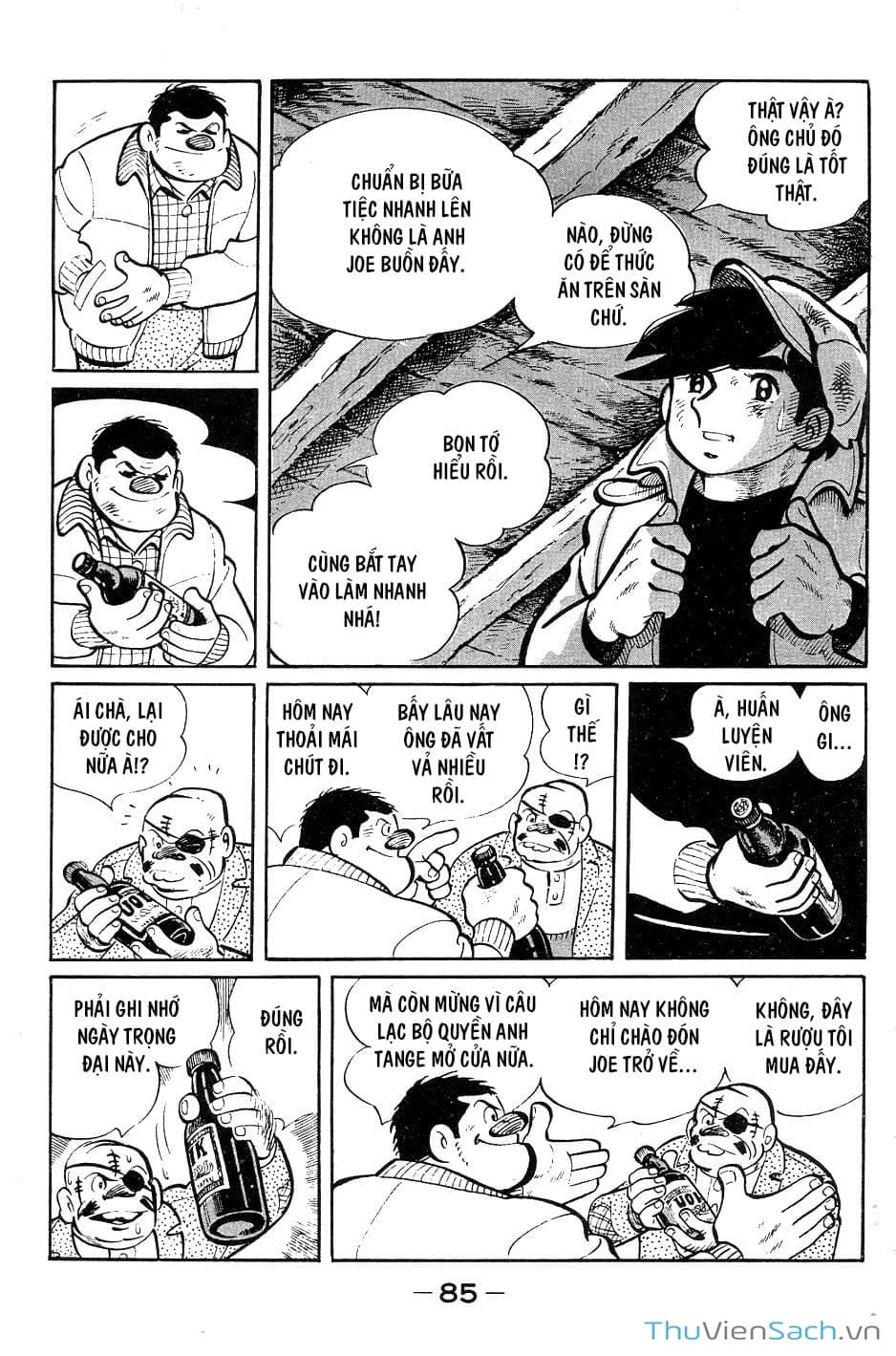 Truyện Tranh Thiết Quyền Lãng Tử - Ashita No Joe trang 5