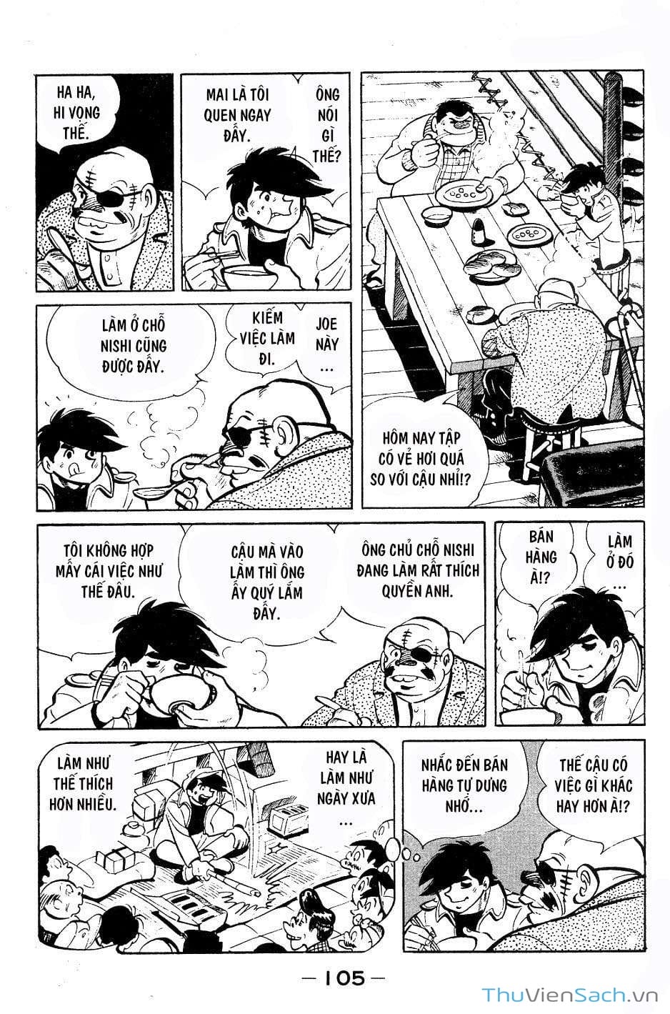 Truyện Tranh Thiết Quyền Lãng Tử - Ashita No Joe trang 5