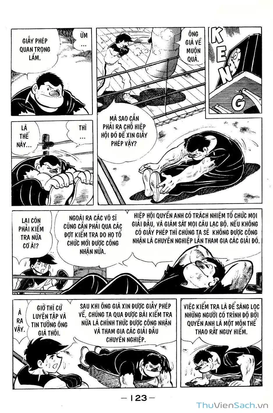 Truyện Tranh Thiết Quyền Lãng Tử - Ashita No Joe trang 5