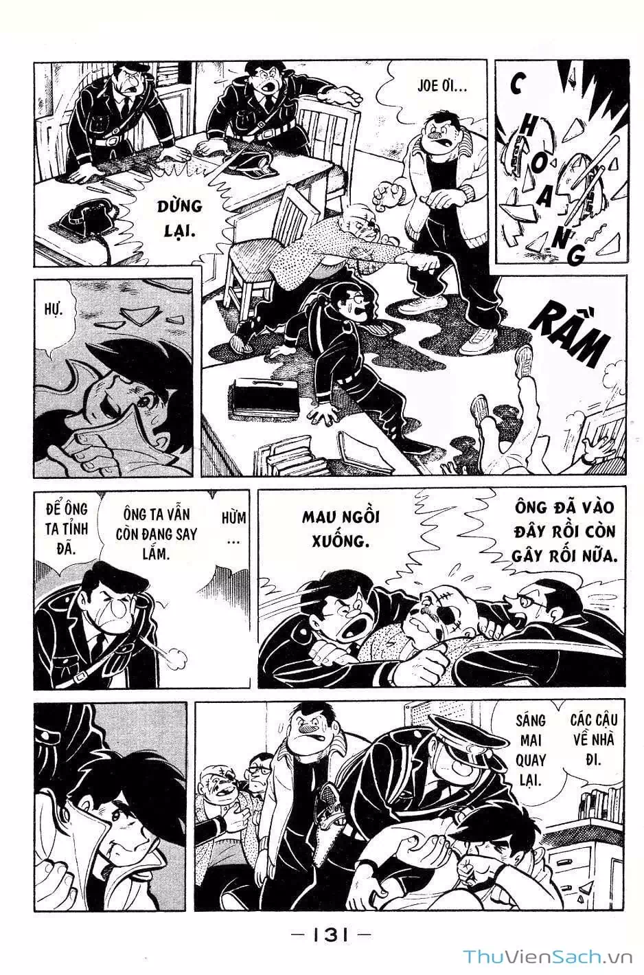 Truyện Tranh Thiết Quyền Lãng Tử - Ashita No Joe trang 5