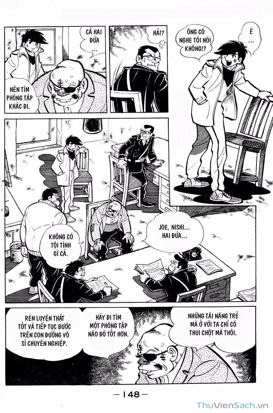 Truyện Tranh Thiết Quyền Lãng Tử - Ashita No Joe trang 5