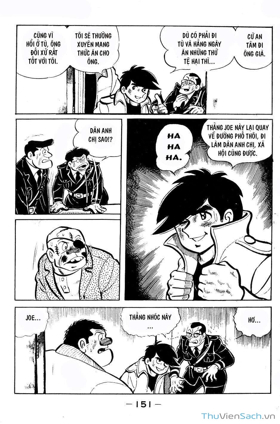 Truyện Tranh Thiết Quyền Lãng Tử - Ashita No Joe trang 5