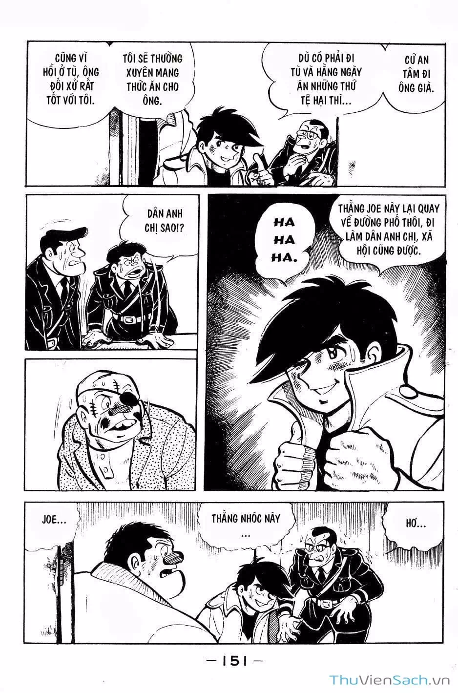 Truyện Tranh Thiết Quyền Lãng Tử - Ashita No Joe trang 5