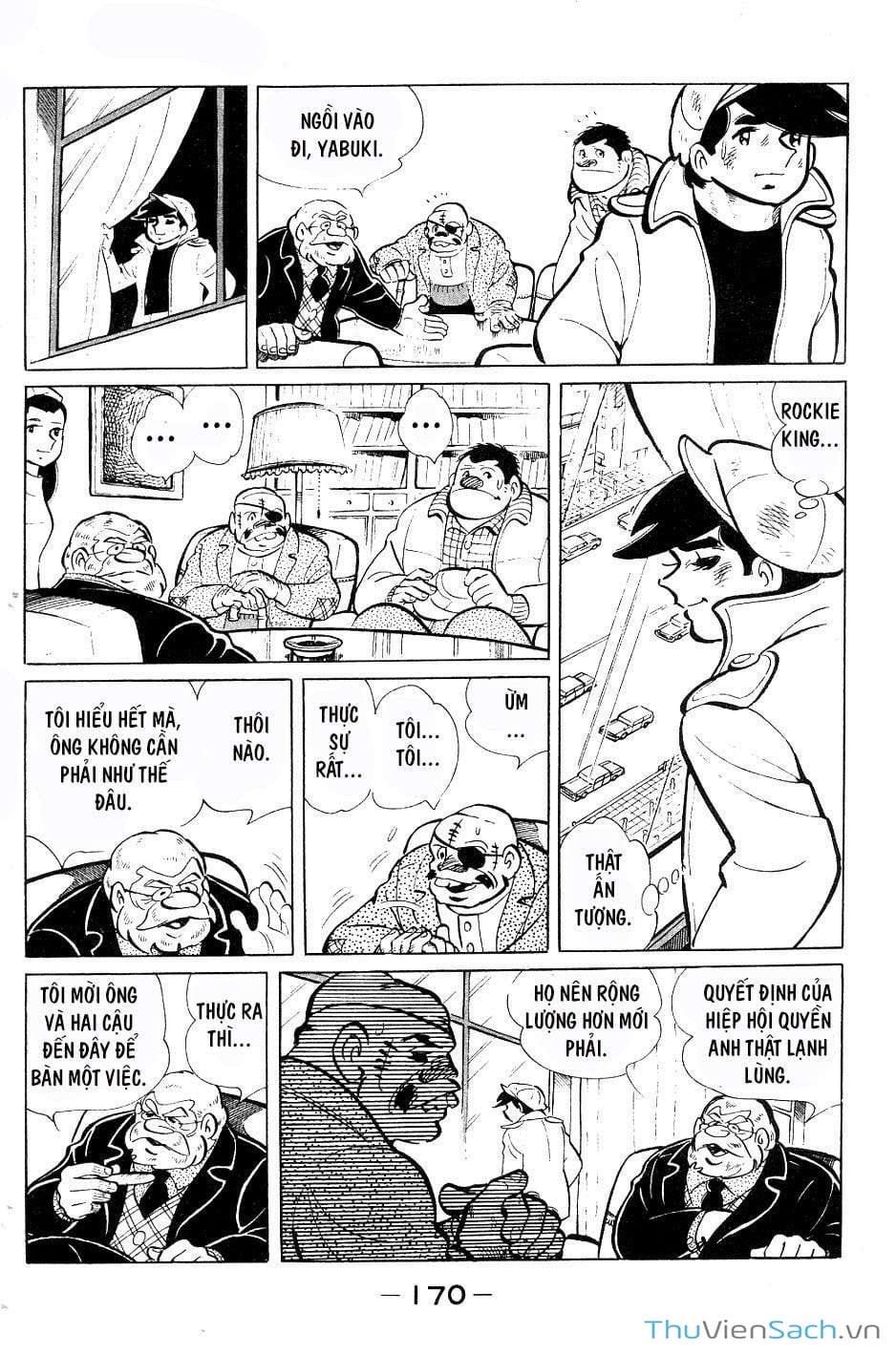 Truyện Tranh Thiết Quyền Lãng Tử - Ashita No Joe trang 5