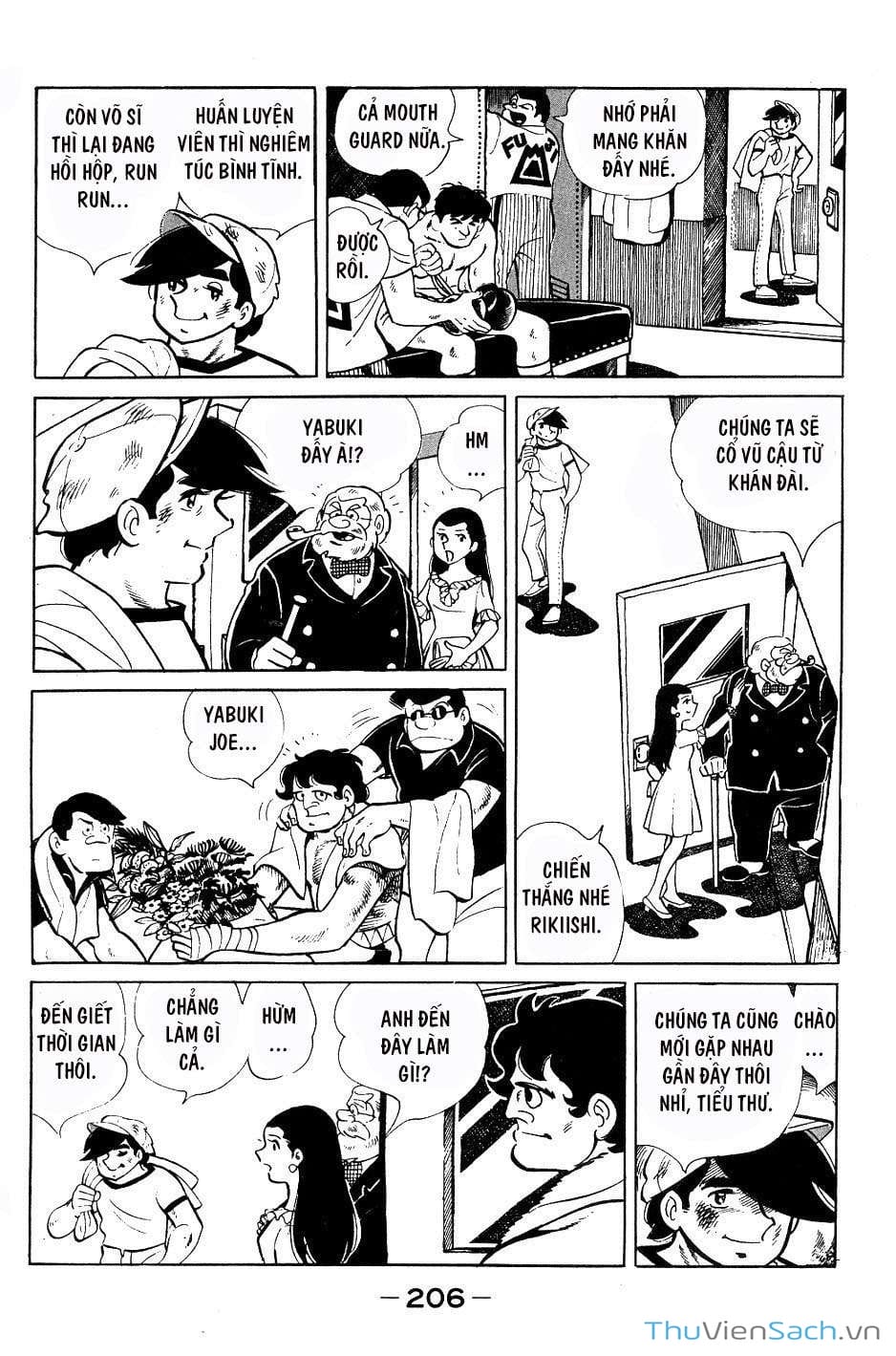 Truyện Tranh Thiết Quyền Lãng Tử - Ashita No Joe trang 5