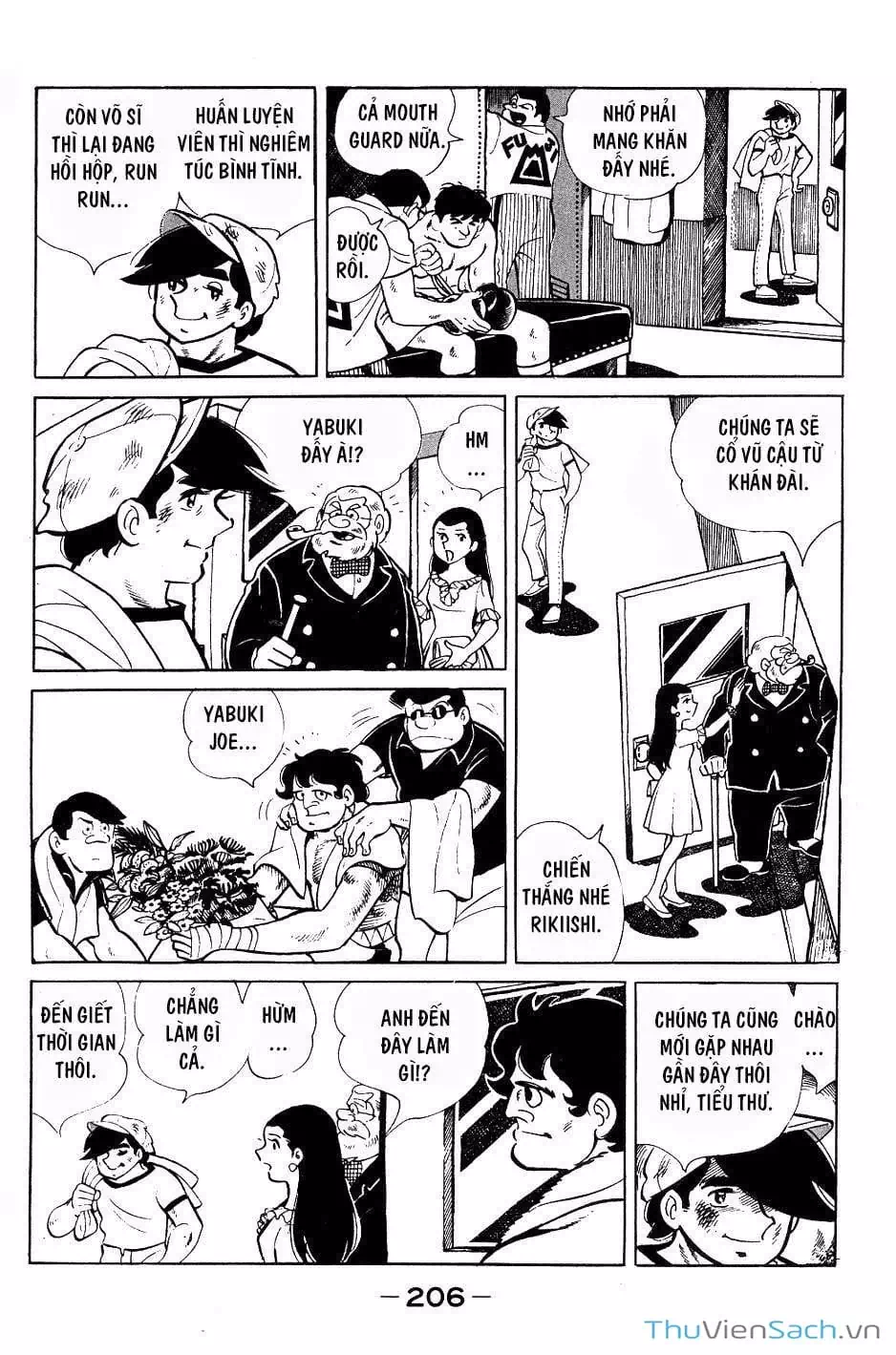Truyện Tranh Thiết Quyền Lãng Tử - Ashita No Joe trang 5