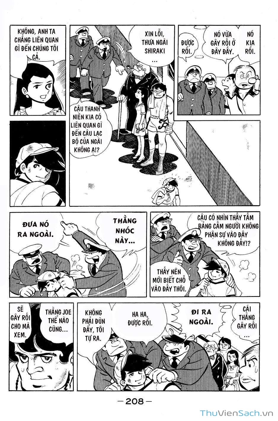 Truyện Tranh Thiết Quyền Lãng Tử - Ashita No Joe trang 5