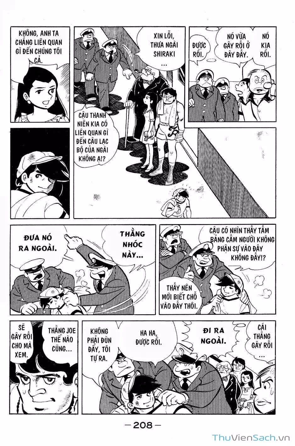 Truyện Tranh Thiết Quyền Lãng Tử - Ashita No Joe trang 5