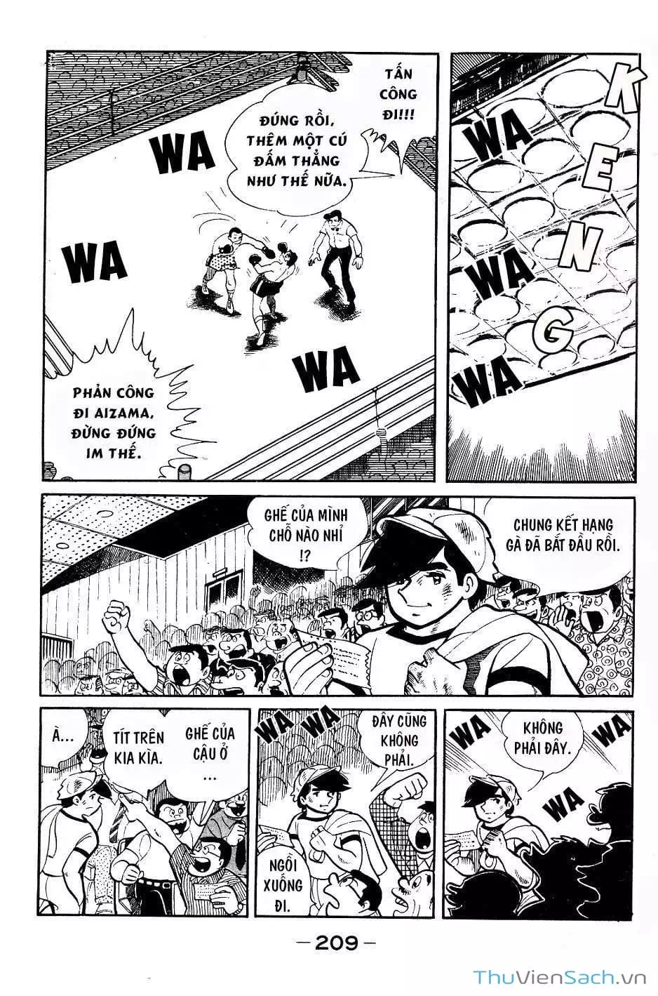 Truyện Tranh Thiết Quyền Lãng Tử - Ashita No Joe trang 5