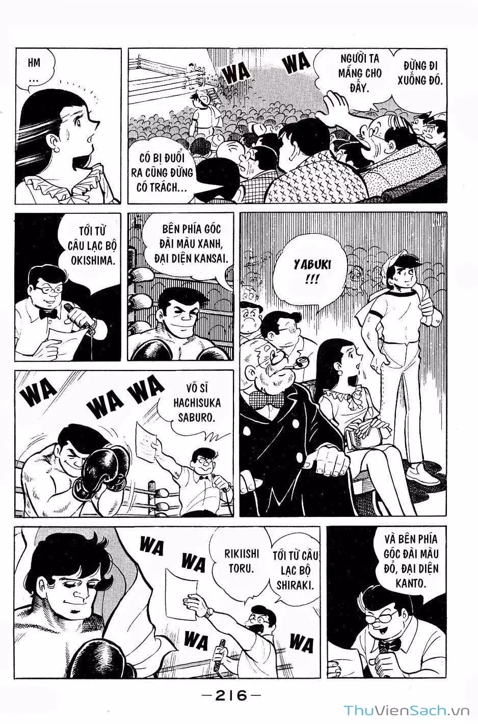 Truyện Tranh Thiết Quyền Lãng Tử - Ashita No Joe trang 5