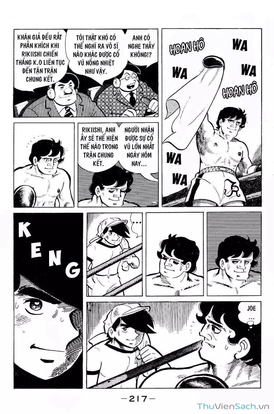 Truyện Tranh Thiết Quyền Lãng Tử - Ashita No Joe trang 5