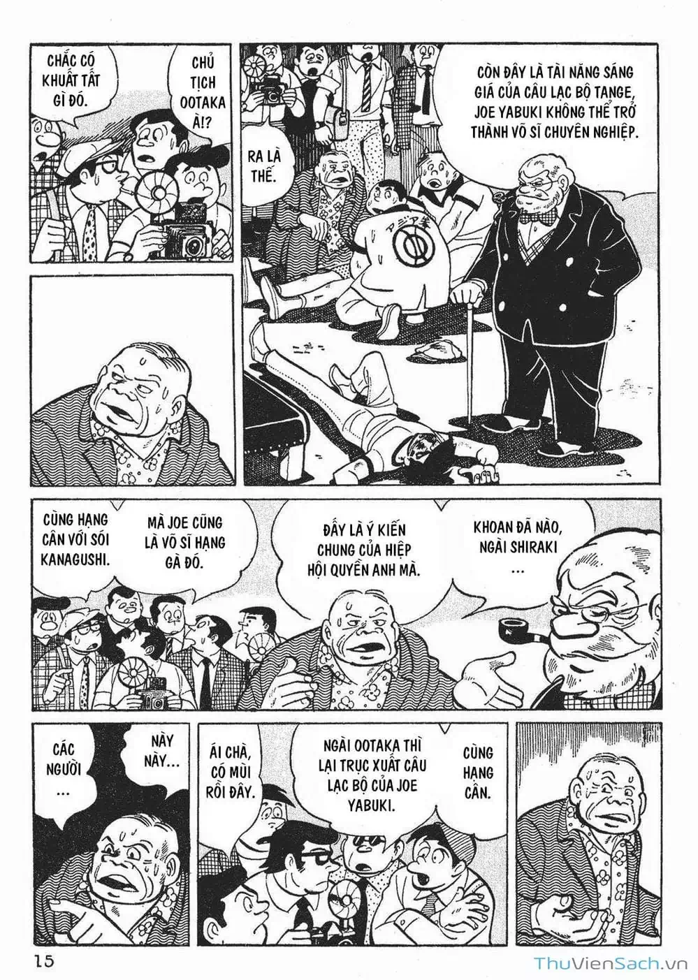 Truyện Tranh Thiết Quyền Lãng Tử - Ashita No Joe trang 5