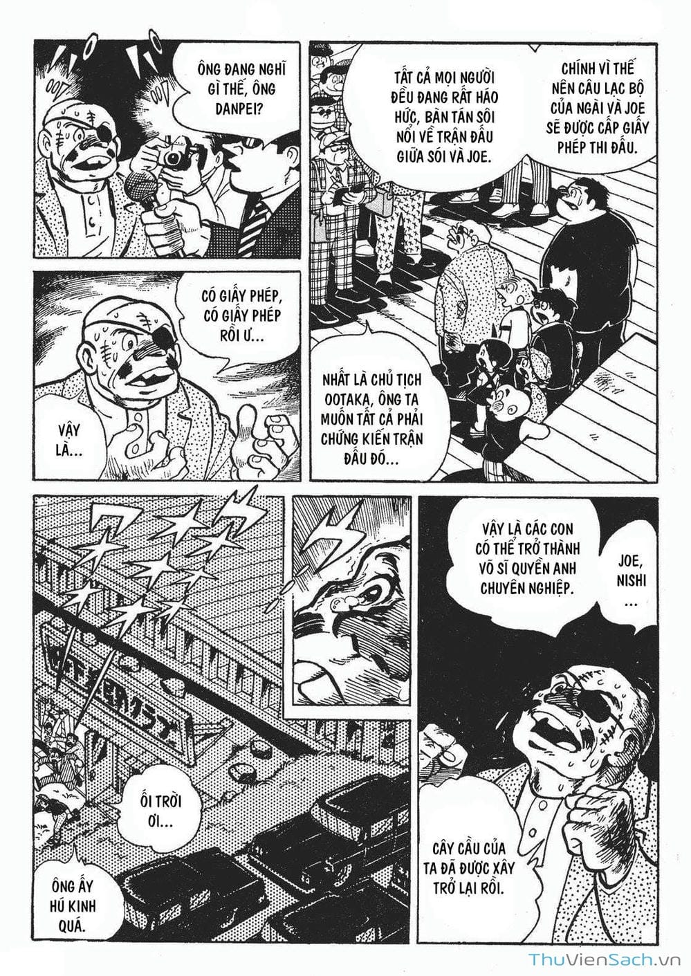 Truyện Tranh Thiết Quyền Lãng Tử - Ashita No Joe trang 5